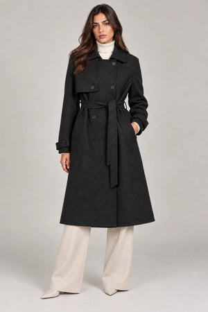 Cappotto Melissa Noir - ELLY