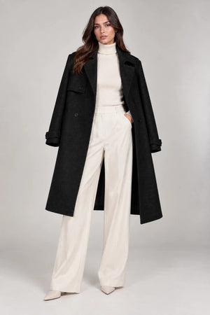 Cappotto Melissa Noir - ELLY