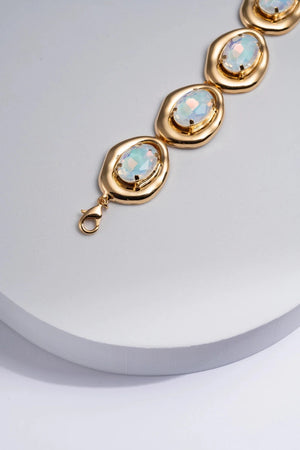 Collana Dorata con Cristalli Cangianti – Eira - ELLY