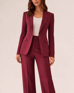 Giacca Licia in Bordeaux - ELLY