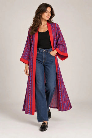 Handmade Limited Edition Multicolor Kimono - ELLY