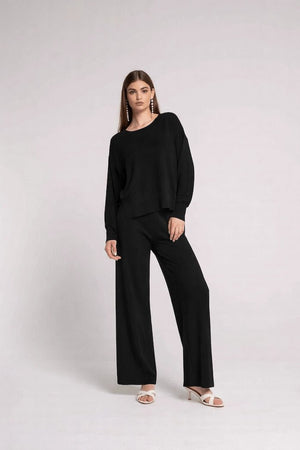 Palazzo Pants – Nero - ELLY