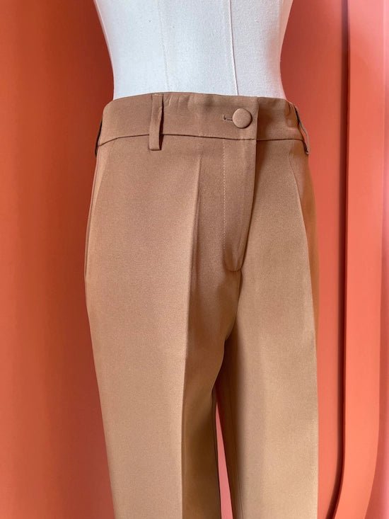 Pantaloni Amsterdam – Cammello - ELLY