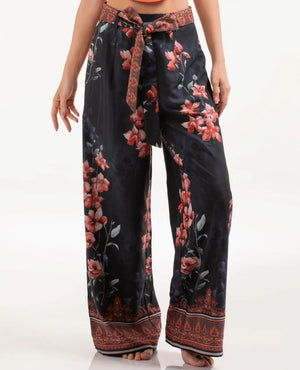 Wide - Leg Floral Pants – ELLY - ELLY