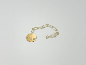 ELLY Bracelet - 18 Karat Gold Plated Brass Chain - ELLY