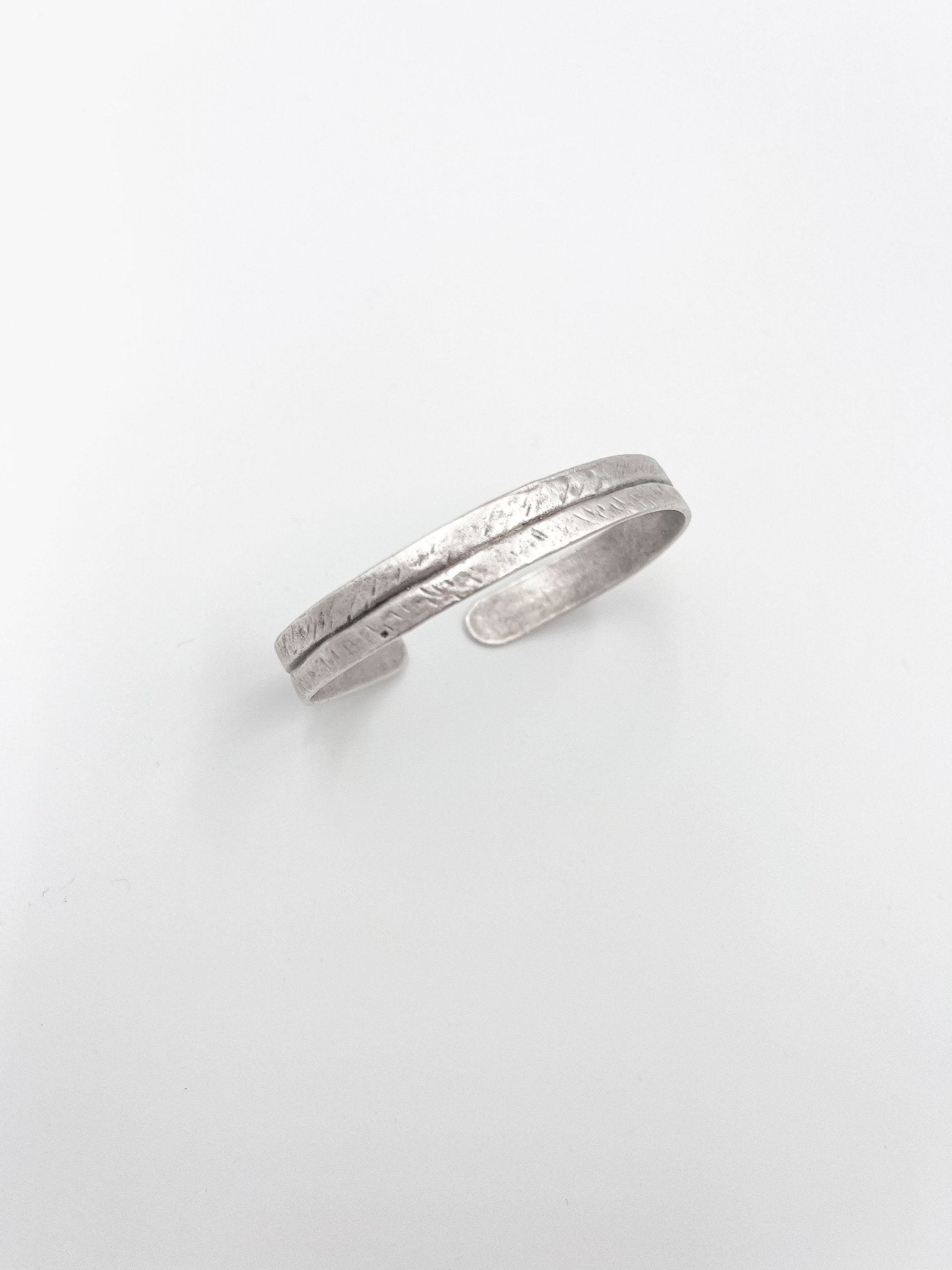 Silver plated brass bracelet - ELLY