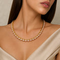Blush Champagne Royale Tennis Necklace