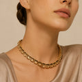 Champagne Lumière Tennis Necklace