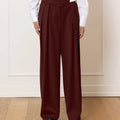 Bordeaux Luxury Pants - ELLY
