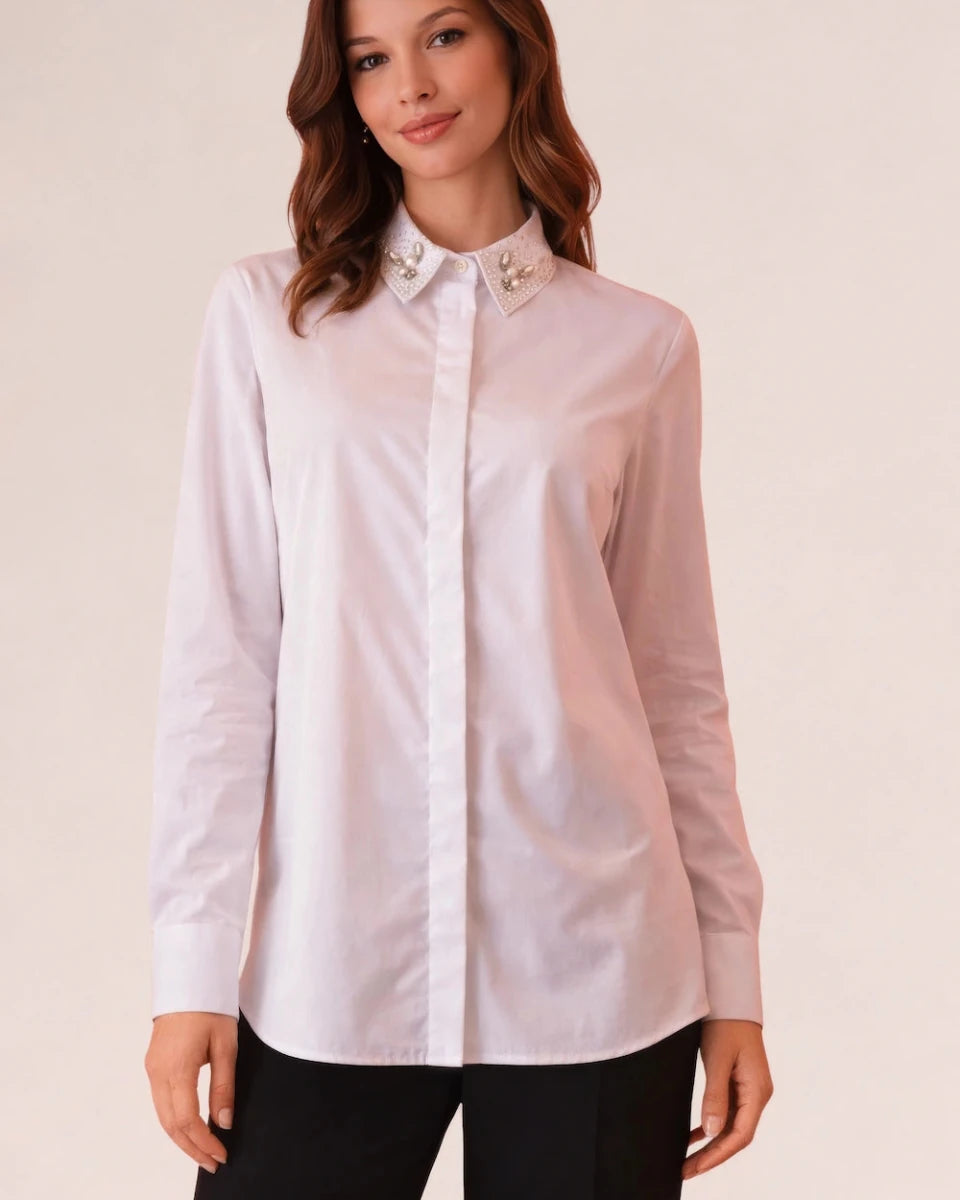 Camicia Elly in Bianco - ELLY