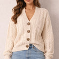 Cardigan Treccia Beige - ELLY