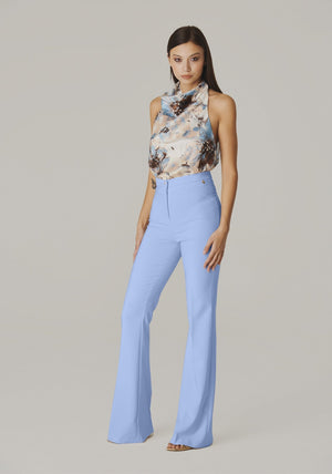 CelestialChic Italian Luxe Straight-Leg Pants - ELLY