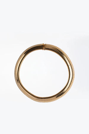 Collana Girocollo Dorata Effetto - ELLY