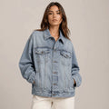 Denim Luxe Oversized Jacket - ELLY