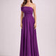 Draped Purple Dress – ELLY - ELLY