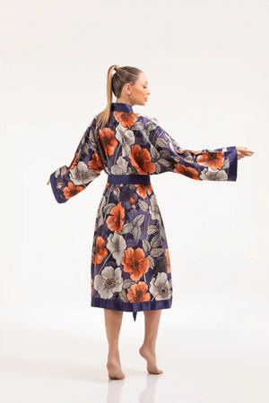 Floral Cotton Kimono – ELLY - ELLY