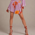 Floral Drawstring Shorts – Rosa - ELLY