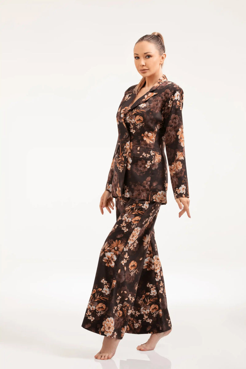 Floral Wide - Leg Trousers – ELLY - ELLY