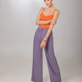 Grey Lilac Pants - ELLY