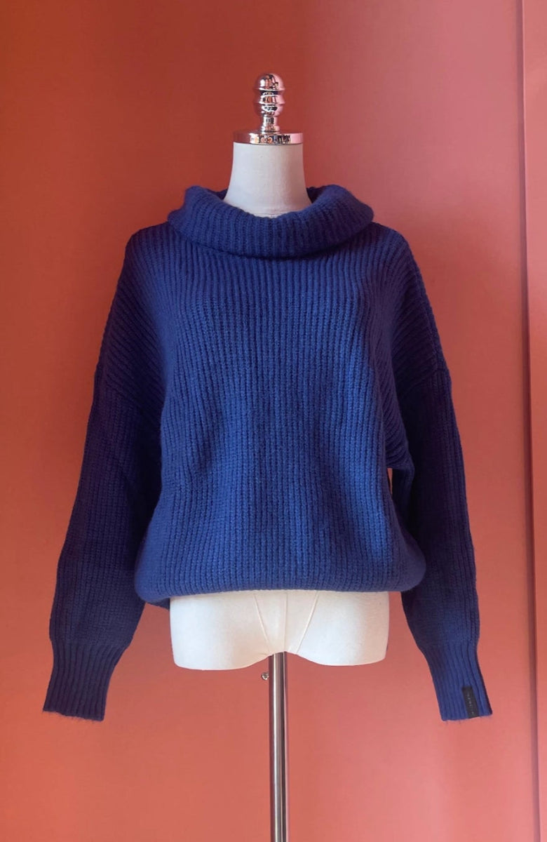 Maglia Oversize Blu - ELLY