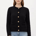 Mariana Cardigan in Nero - ELLY