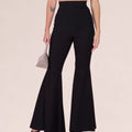 Nero High - Waisted Flared Pants - ELLY