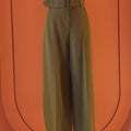 Olive Green Pants - ELLY