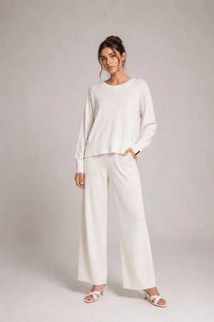 Palazzo Pants – Panna - ELLY