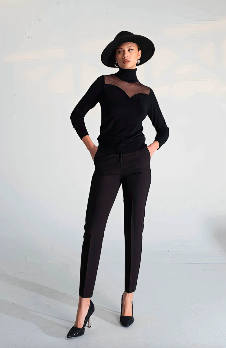 Pantaloni Amsterdam Nero - ELLY