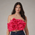 Radiant Rebel Fuchsia Top - ELLY