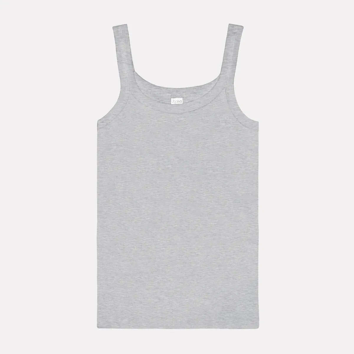 Ribbed Cotton Tank Top – GRIGIO | Canotta in Costina - ELLY