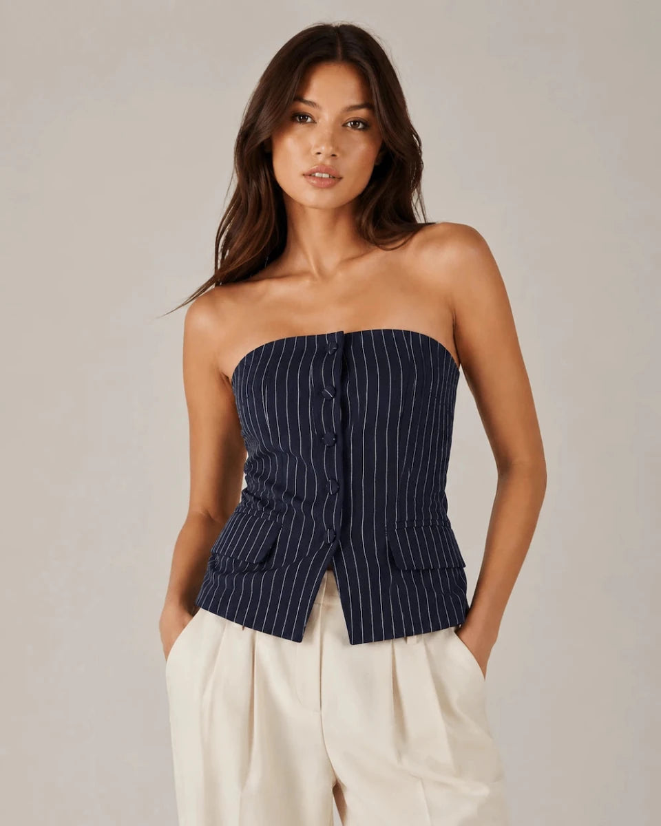 Serenade Sweetheart Bustier Top - Corpetto Giulietta - ELLY