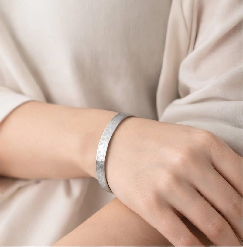 Silver Stainless Steel Bracelet - ELLY