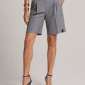 Tailored Bermuda Shorts - ELLY