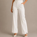 Tailored Flared Pants – Panna - ELLY