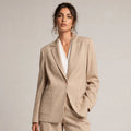 Tailored Single - Button Blazer - ELLY