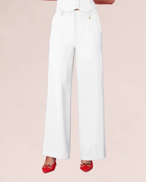 Tailored Wide - Leg Pants – BIANCO - ELLY