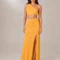 Tangelo One - Shoulder Cut - Out Maxi Dress - ELLY