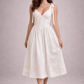 White Lace Midi Dress – ELLY - ELLY