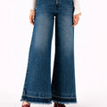 Wide - Leg Denim Jeans - ELLY