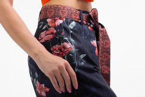 Wide - Leg Floral Pants – ELLY - ELLY