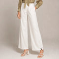 Wide - Leg Tailored Pants - ELLY