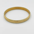 18 karat gold plated stainless bracelet - ELLY