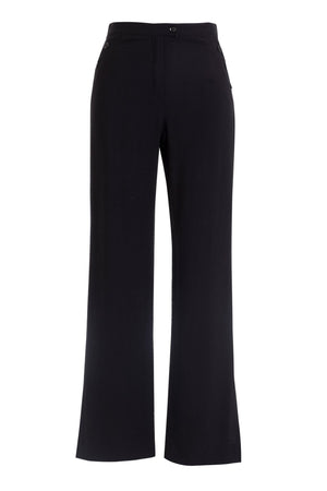 Black Linen Pants - ELLY