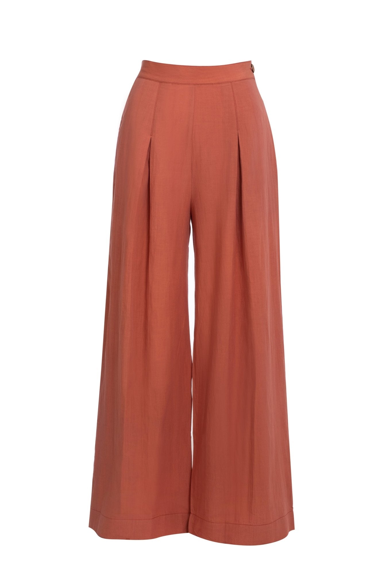 Burnt Orange Pants - ELLY