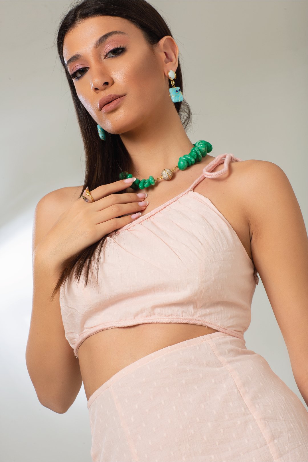 Crystal Rose Dress - ELLY