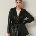Leather Blazer - ELLY